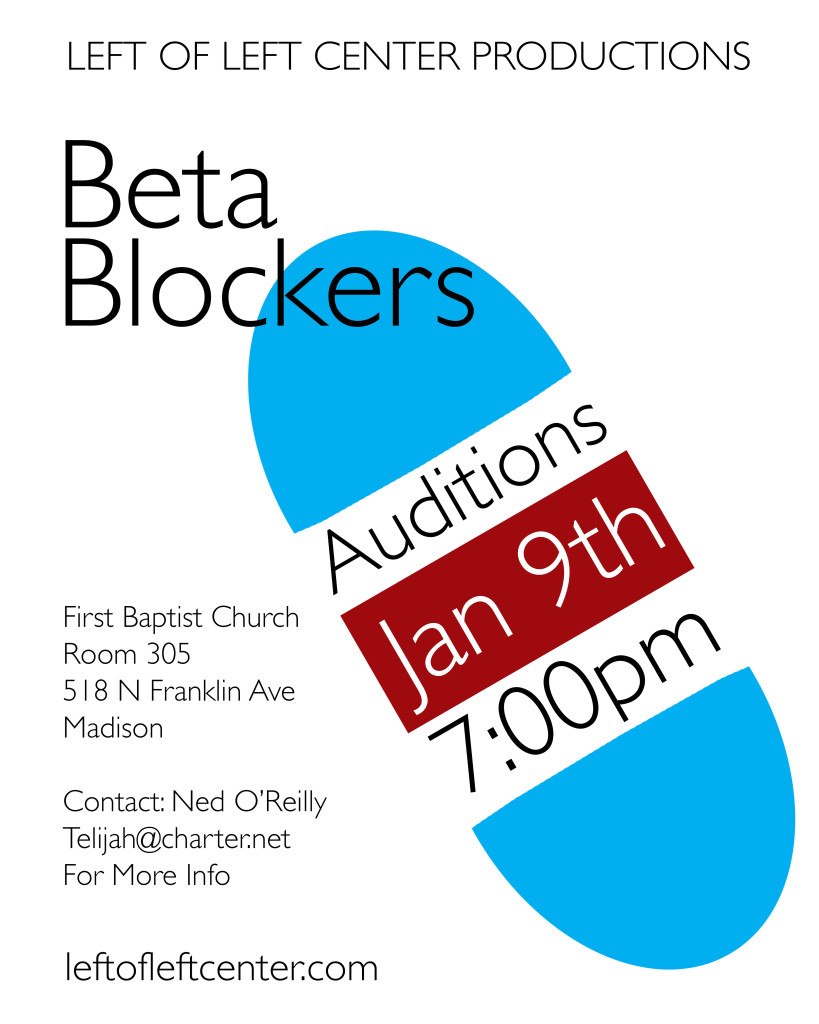 Beta Blockers Audition Poster
